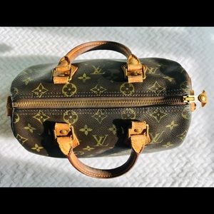Louis Vuitton Monogram Speedy 25 Purse Bag